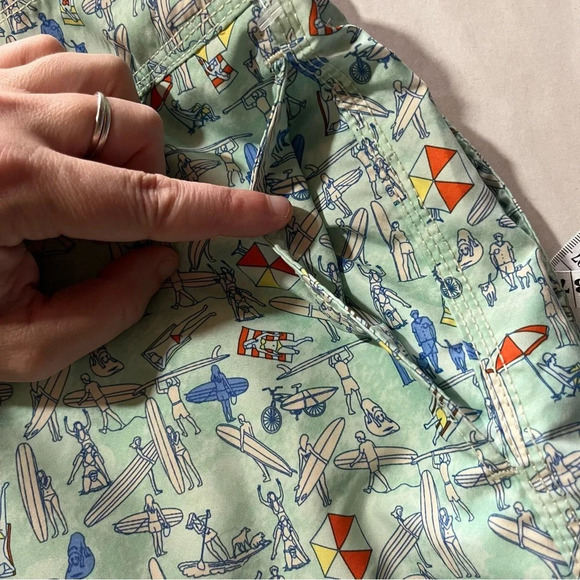 TOMMY BAHAMA ~ Men’s Swim Board Shorts with Pockets Novelty Print - Picture 9 of 9